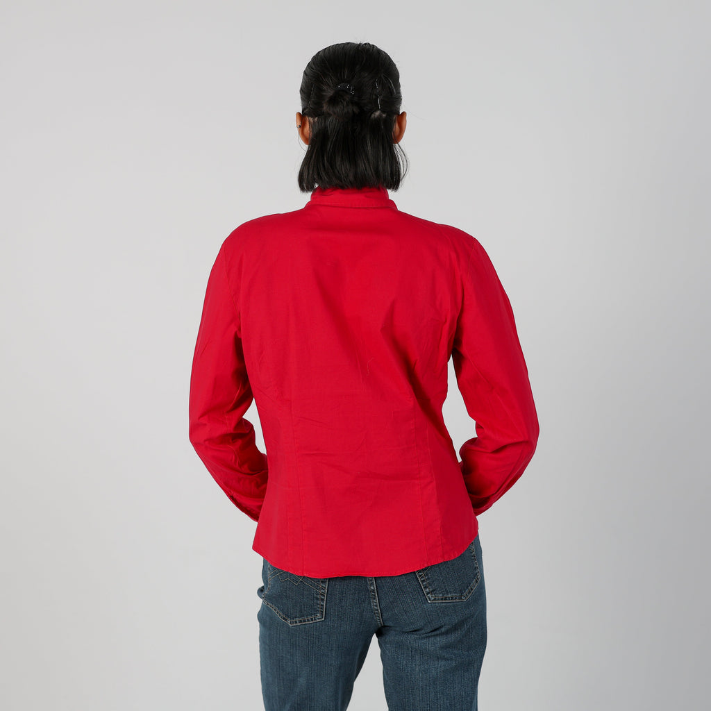 Red Y2K Project Shirt (M)