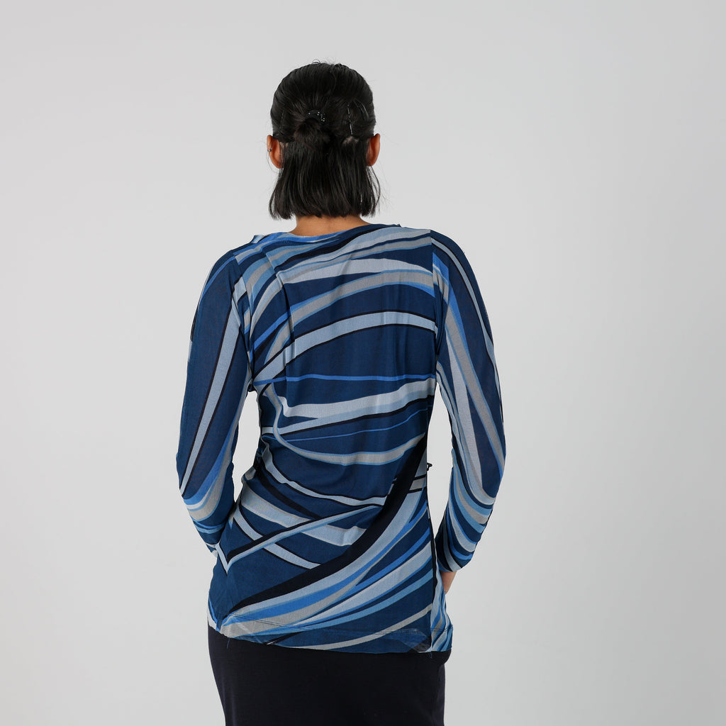 Blue Y2K Marella Blouse (M)