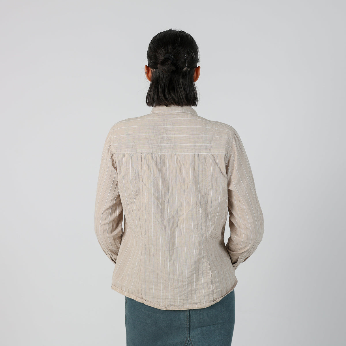 Beige Y2K Bonita Shirt (L)