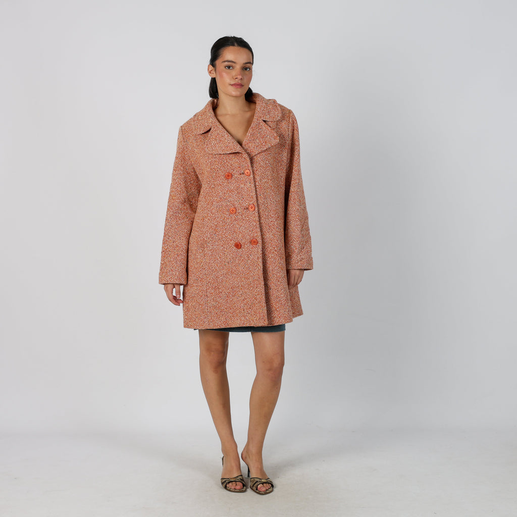 Coral 90s Made in Italy Casual Jacket Wool blend (L)