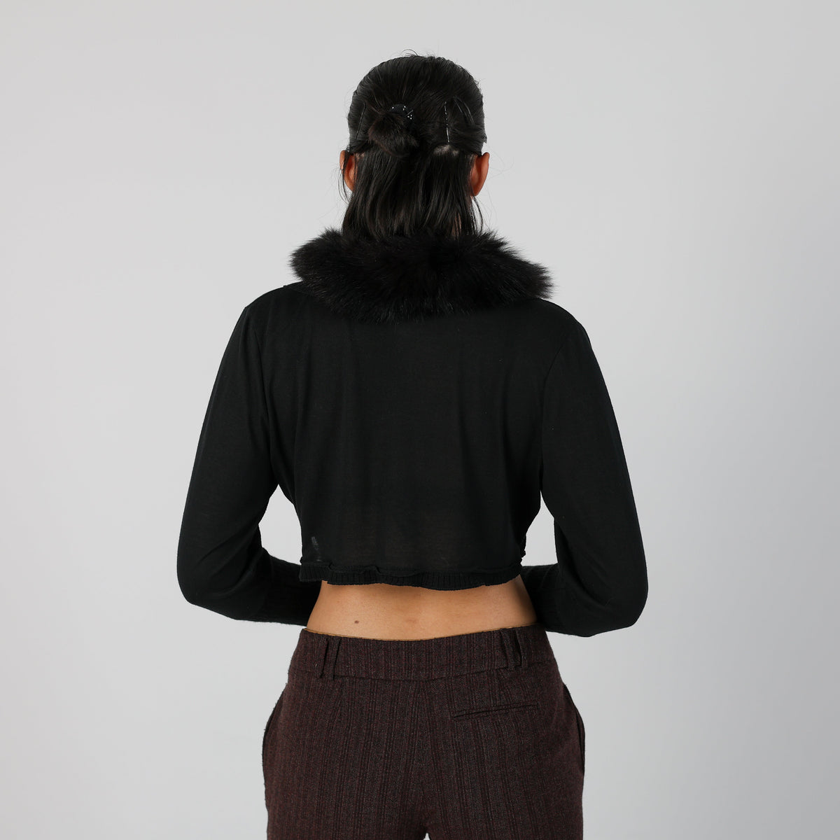 Black Y2K Coconuda Cardigan (S)