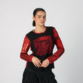 Black Y2K Gerry Weber Long Sleeve Top (S)