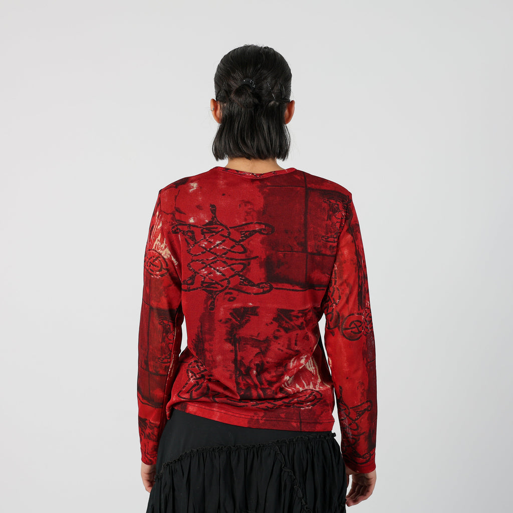 Black Y2K Gerry Weber Long Sleeve Top (S)