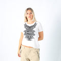 Ivory Y2K Just Cavalli T-shirt (M)