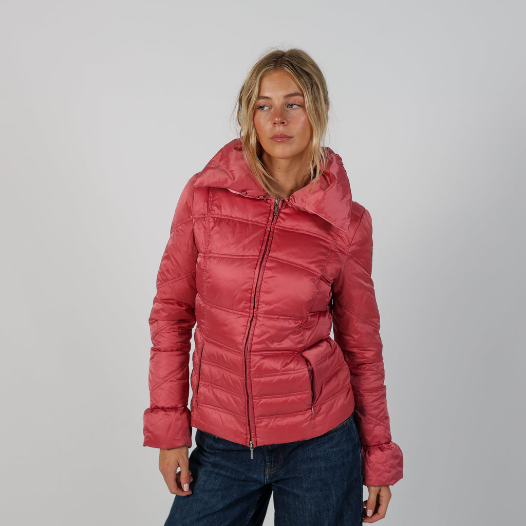 Pink Y2K PHARD Puffer Jacket (S)