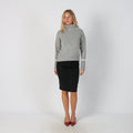 Black Y2K Guess Denim Midi Skirt (M)