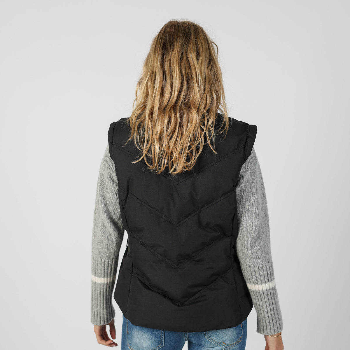 Black Y2K Beyond Gilet (L)