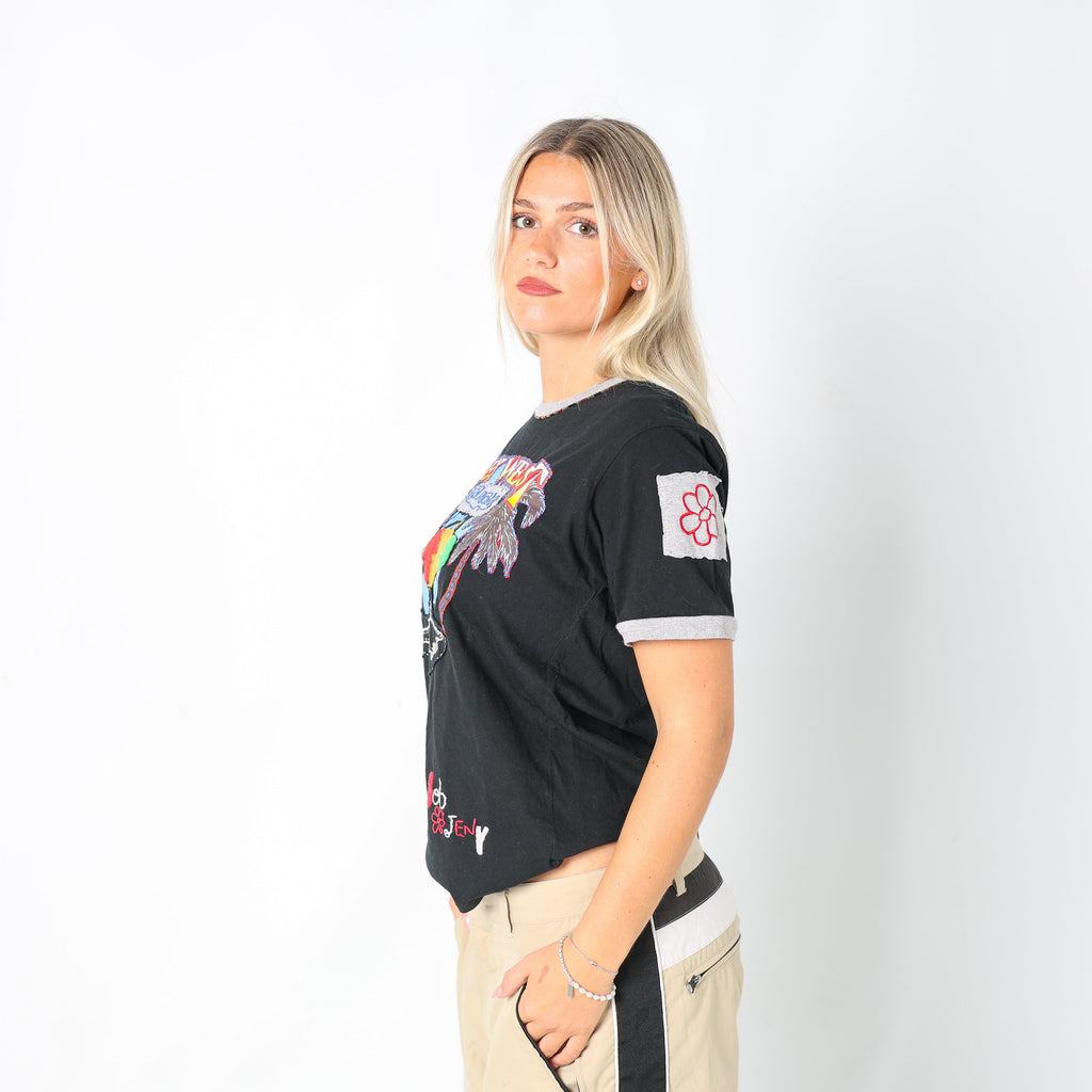 Black Y2K Guru T-shirt (L)