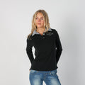 Black Y2K Levante Long Sleeve Top (S)