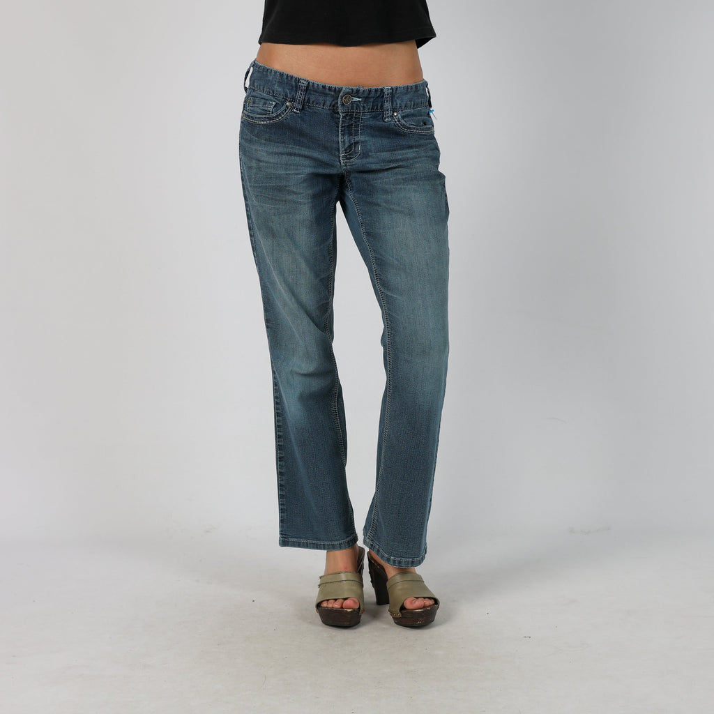 Blue Y2K Maurices Bootcut Jeans (M)