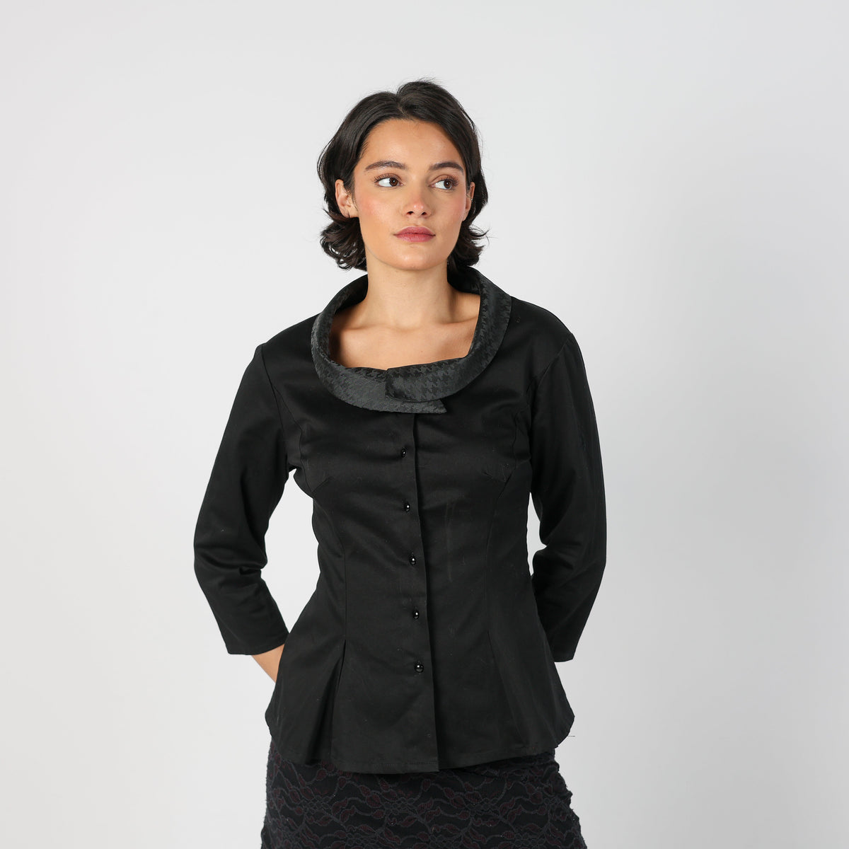 Black Y2K Christian Dior Blouse (S)
