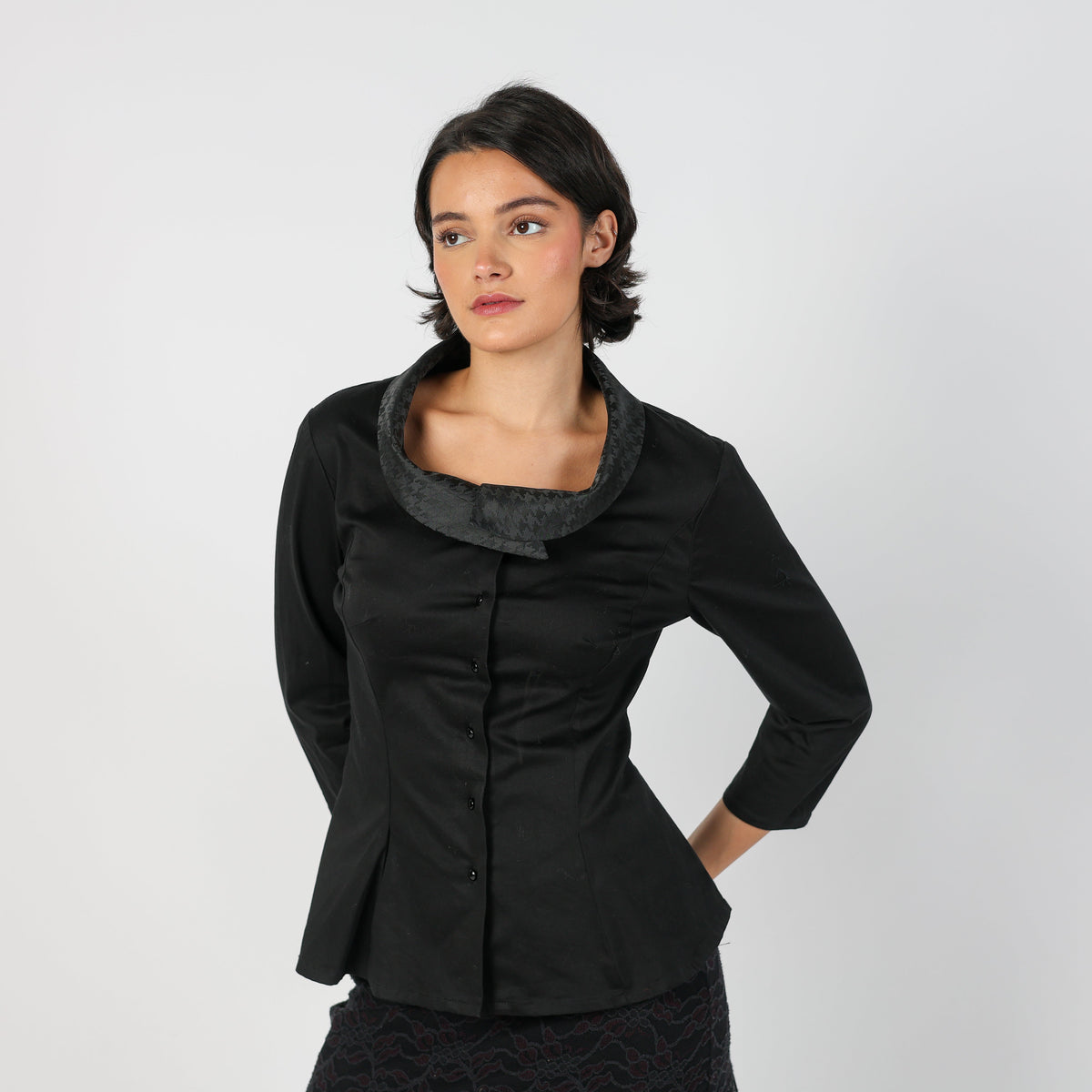 Black Y2K Christian Dior Blouse (S)