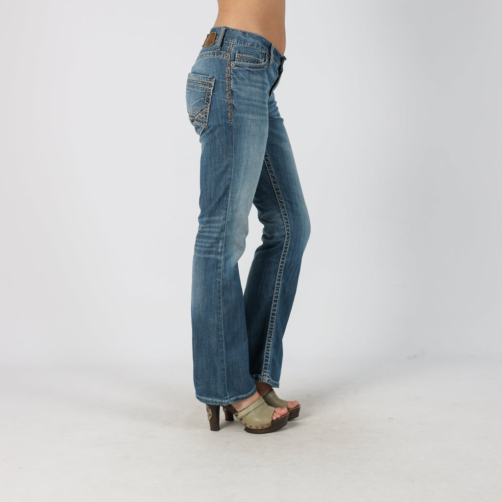 Blue Y2K Bootcut Jeans (S)