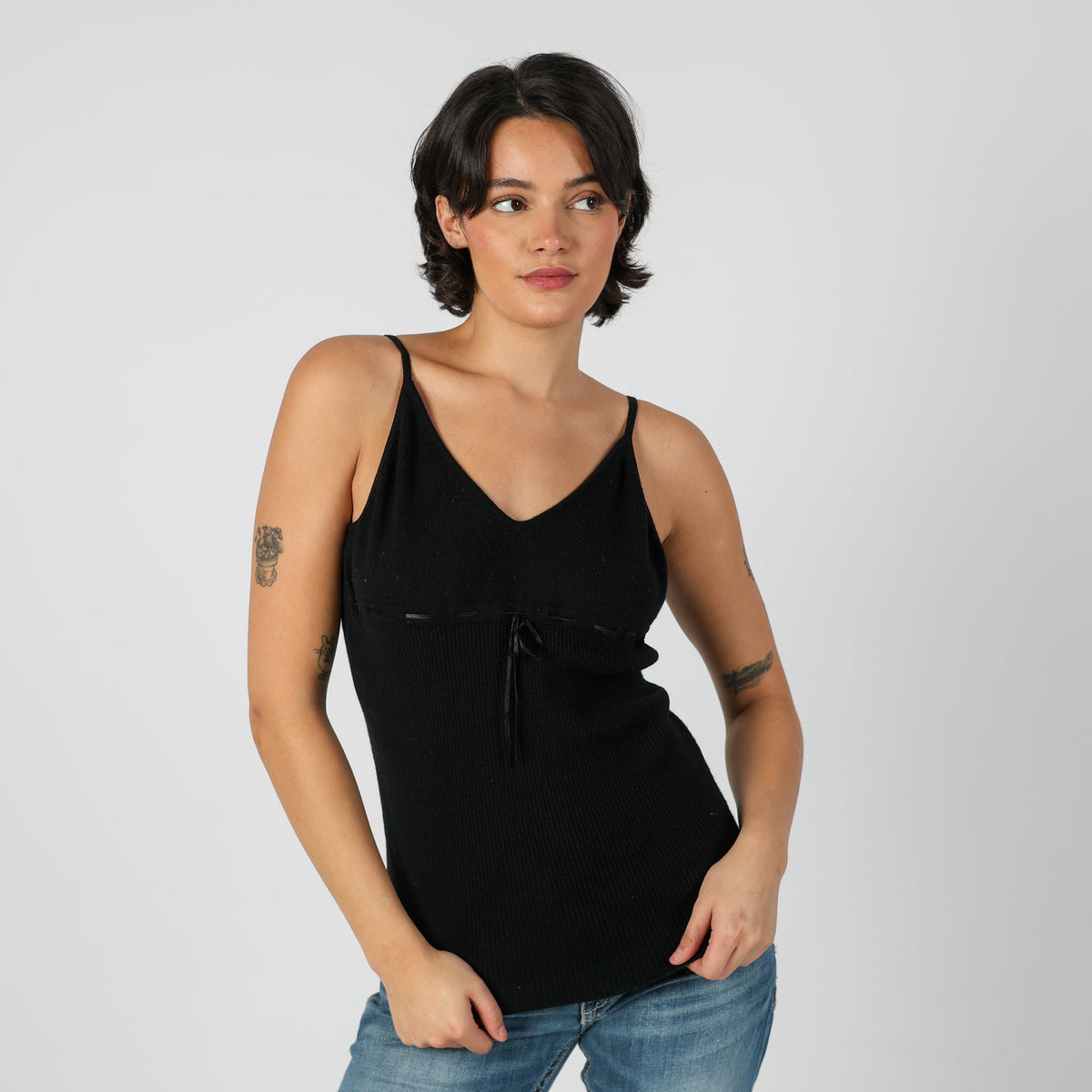Black Y2K Coconuda Cami (S)