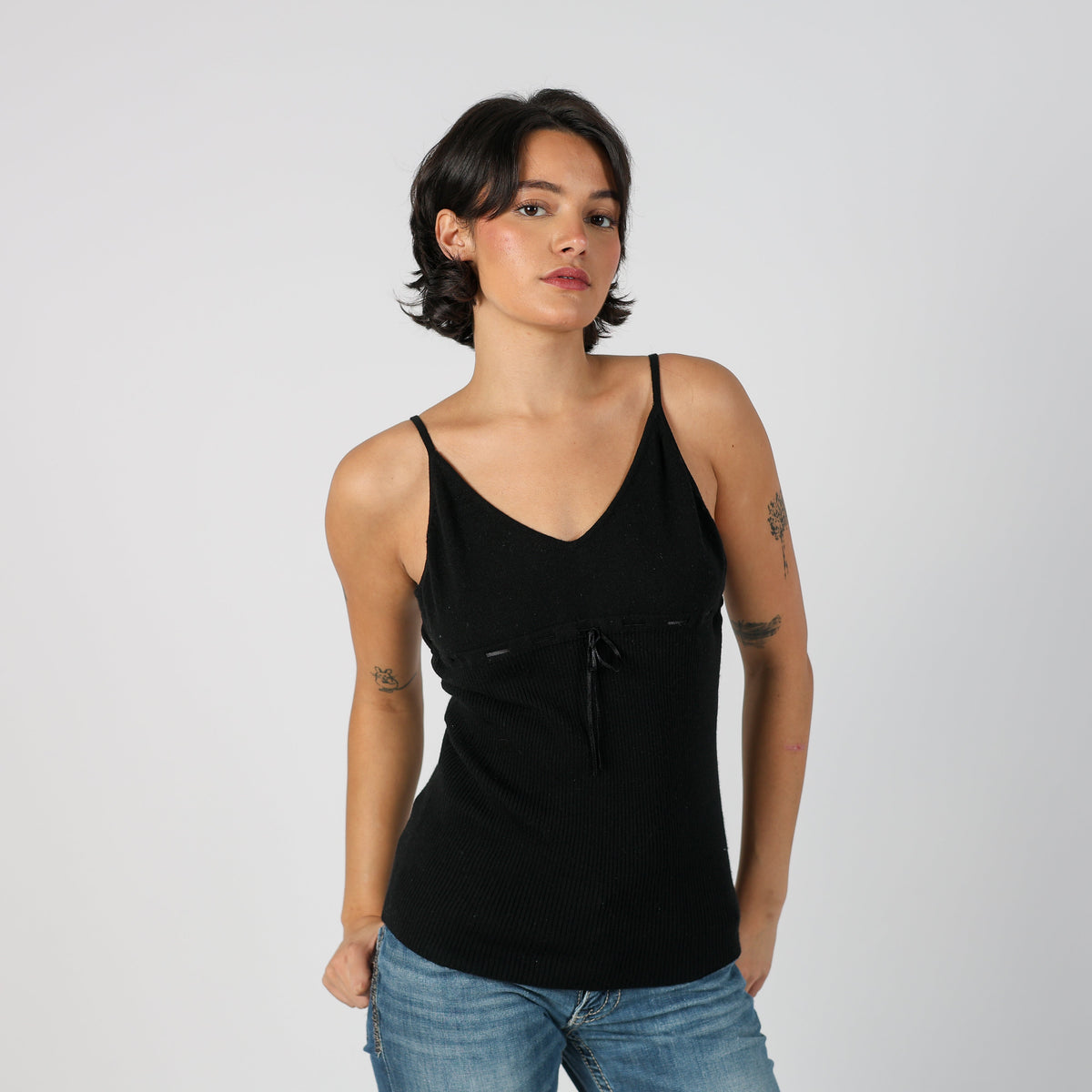Black Y2K Coconuda Cami (S)