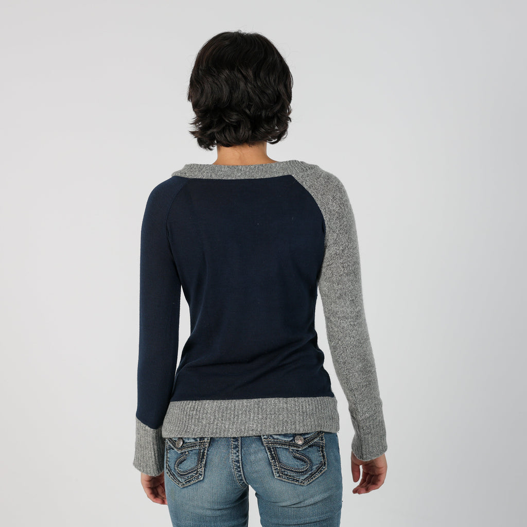 Grey Y2K Coconuda Long Sleeve Top (M)