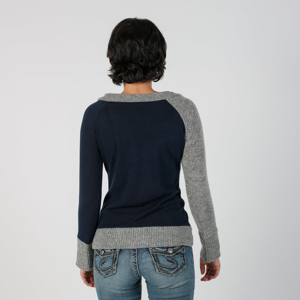 Grey Y2K Coconuda Long Sleeve Top (M)