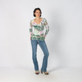 Blue Y2K Bootcut Jeans (S)