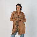 Tan Y2K Liu Jo Cardigan (L)