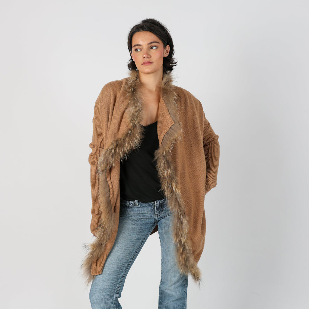 Tan Y2K Liu Jo Cardigan (L)