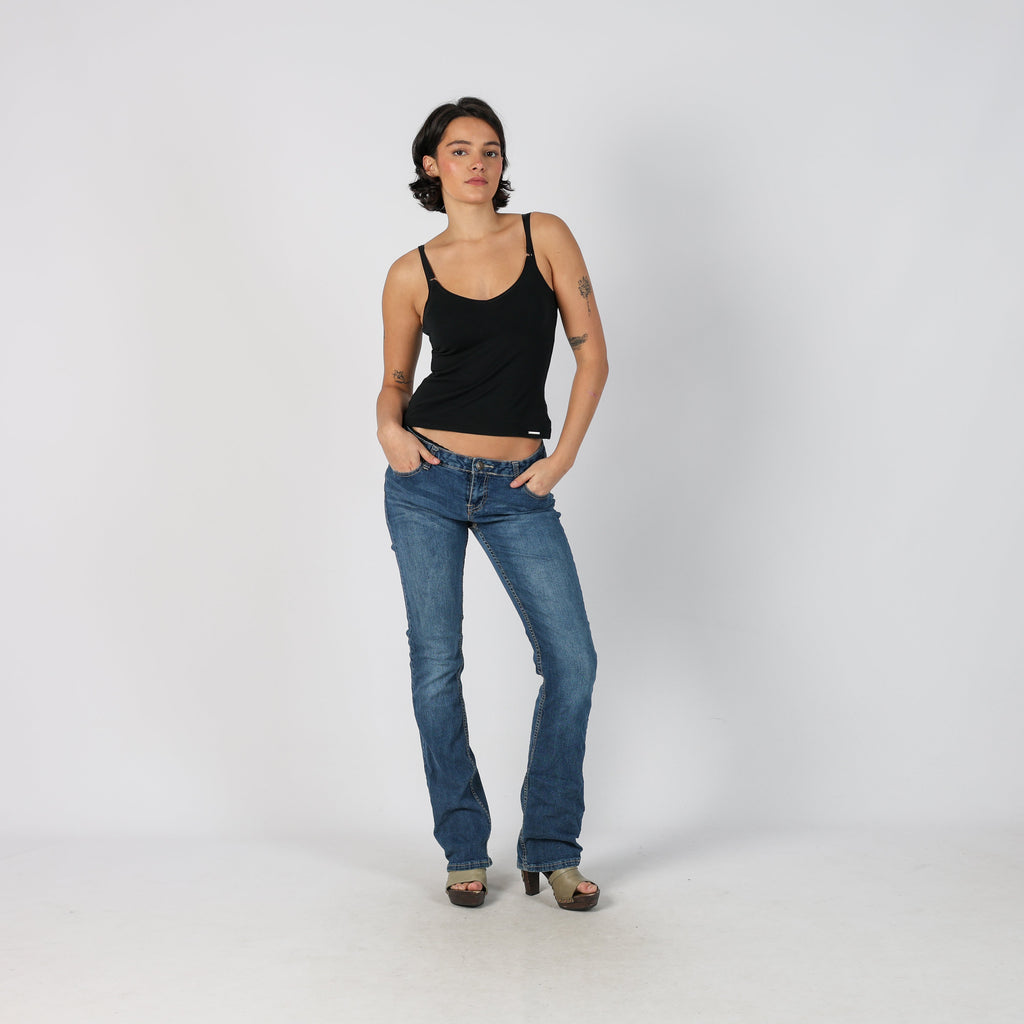 Blue Y2K Rue 21 Bootcut Jeans (M)