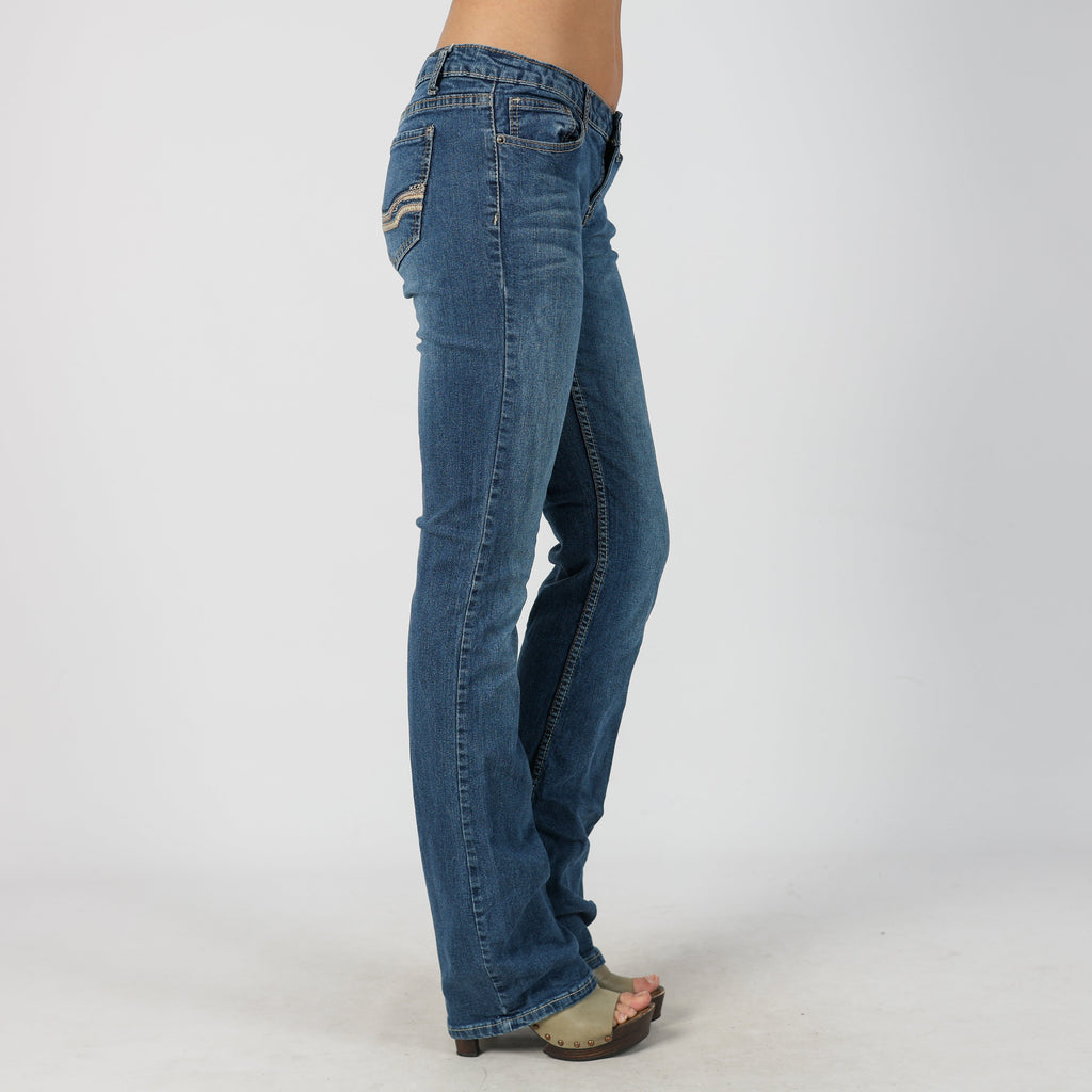 Blue Y2K Rue 21 Bootcut Jeans (M)