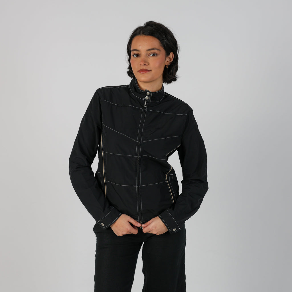 Black Y2K Light jacket Geox (M)