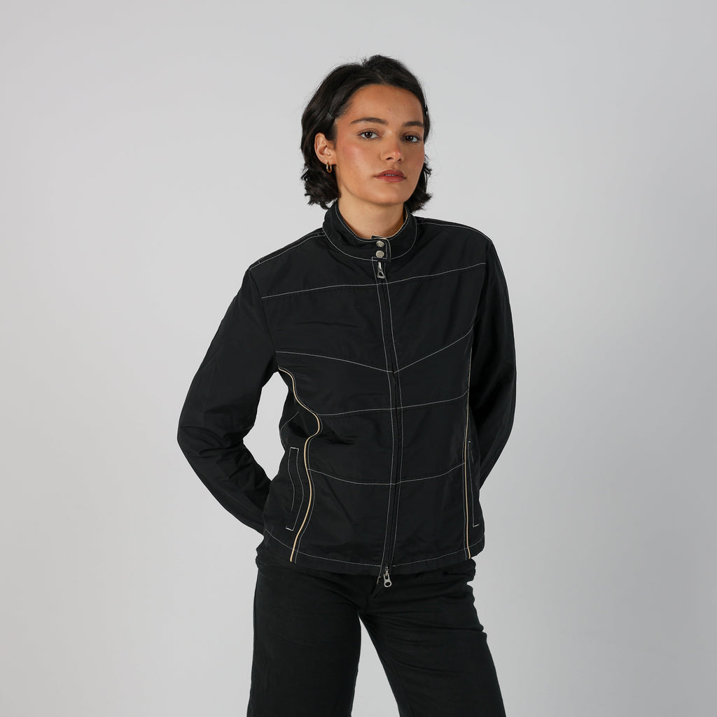 Black Y2K Light jacket Geox (M)