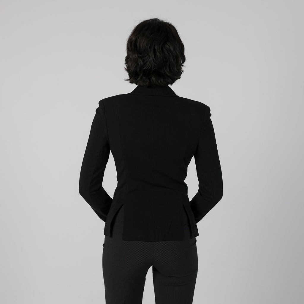 Black Y2K Patrizia Pepe Blazer (M)