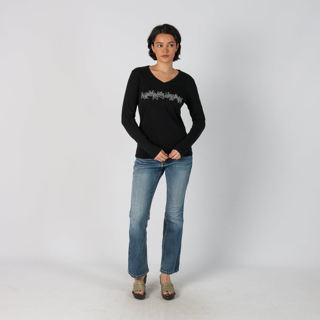 Blue Y2K Ariat Bootcut Jeans (M)