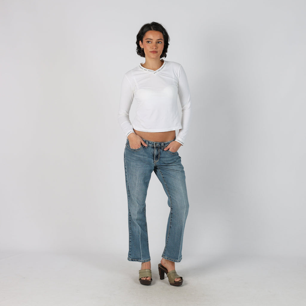 Blue Y2K Nine West Bootcut Jeans (M)