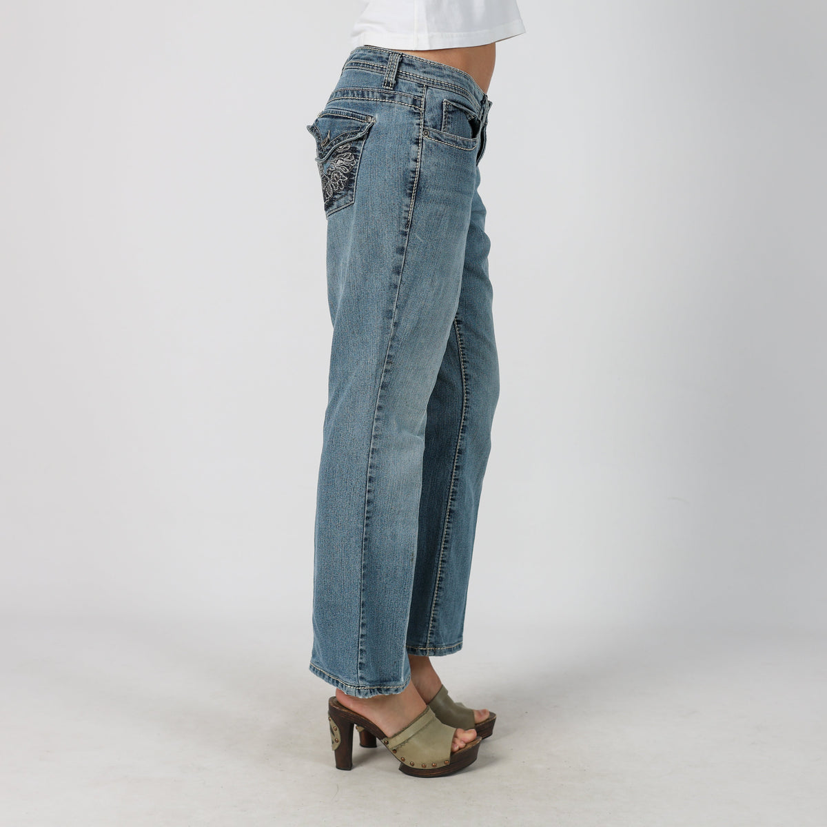 Blue Y2K Nine West Bootcut Jeans (M)