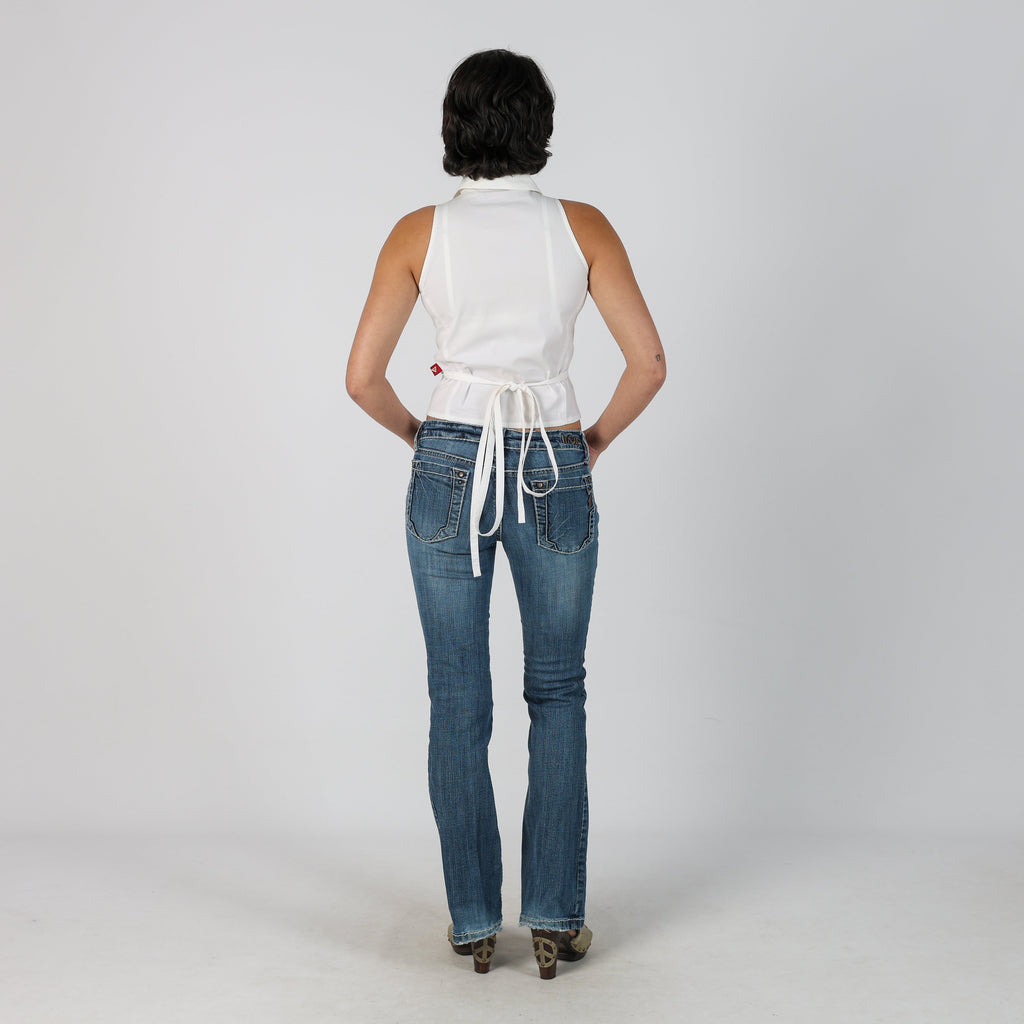 Blue Y2K Bootcut Jeans H&G Jeans (S)