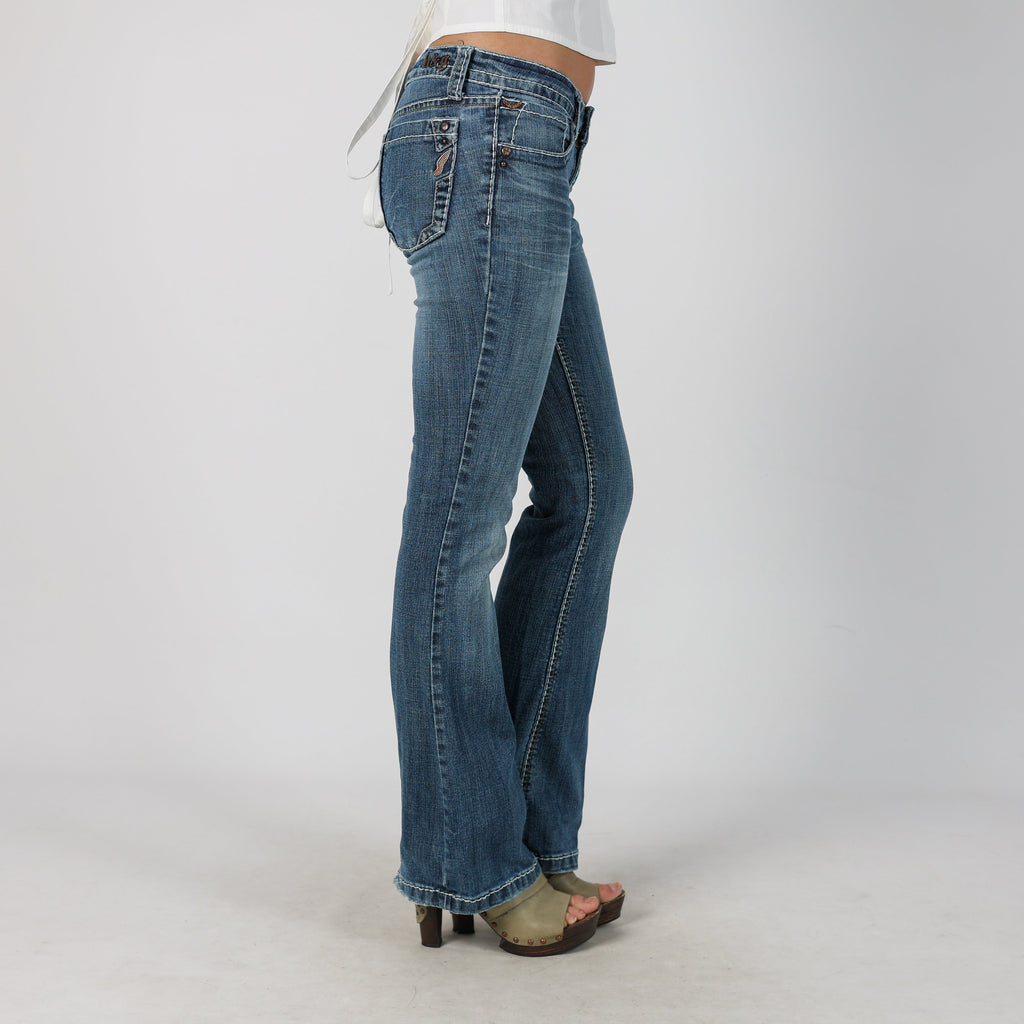 Blue Y2K Bootcut Jeans H&G Jeans (S)