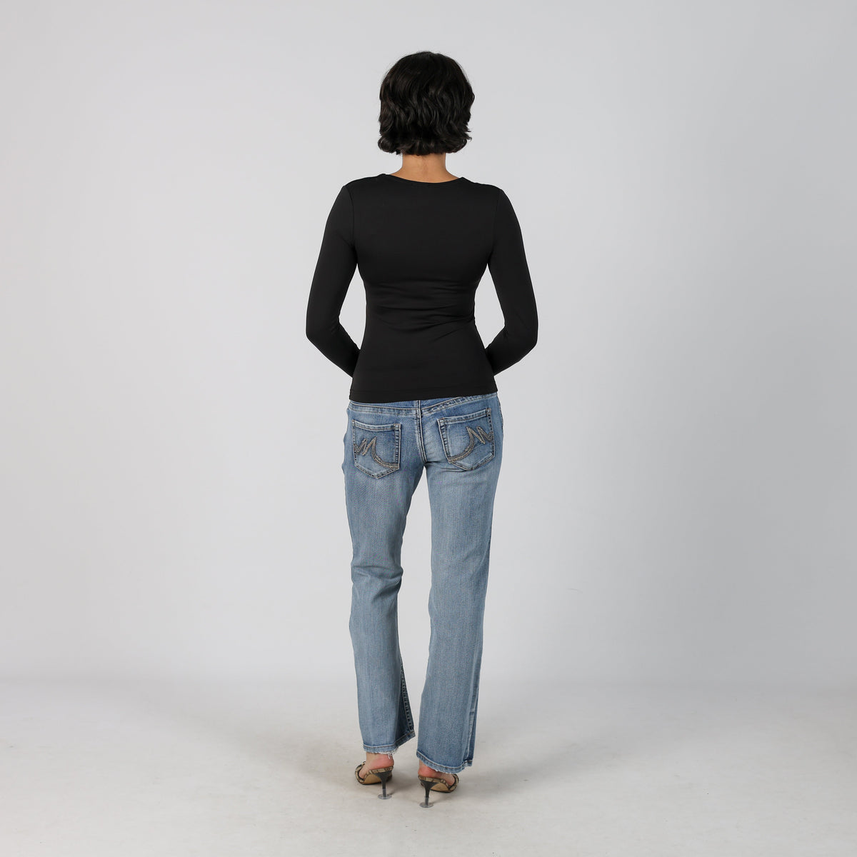 Blue Y2K Maurices Bootcut Jeans (M)