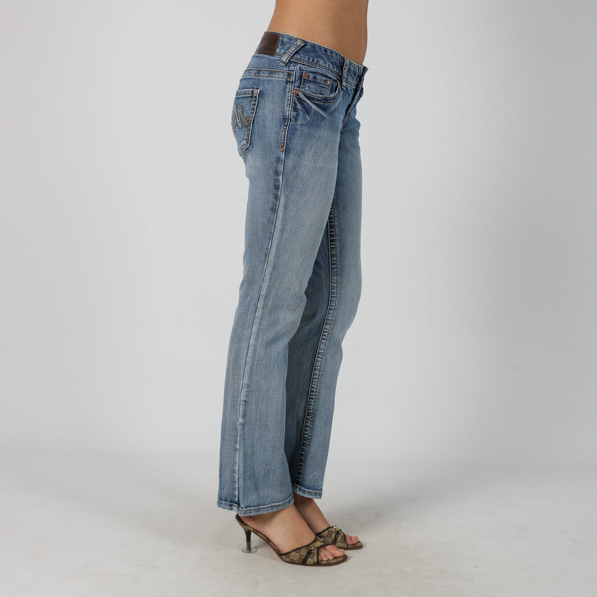 Blue Y2K Maurices Bootcut Jeans (M)