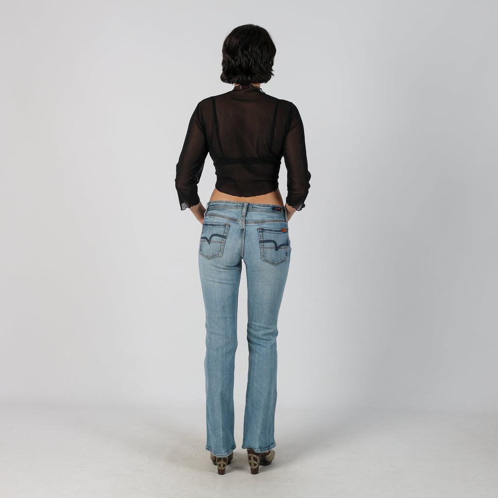 Blue Y2K Vigoss Bootcut Jeans (S)