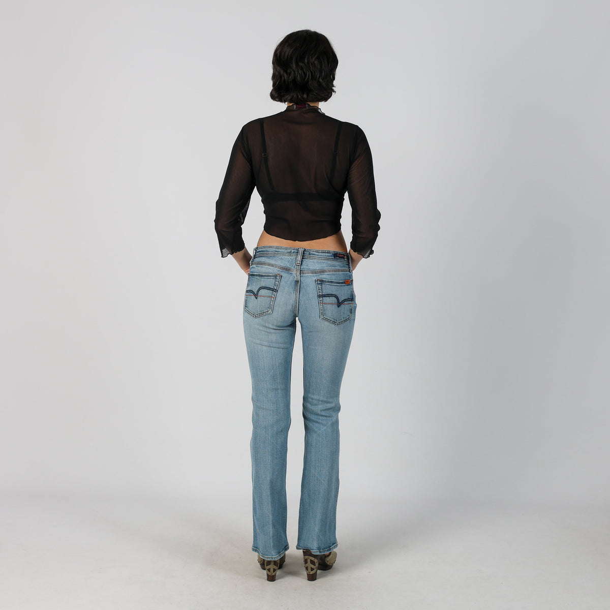 Blue Y2K Vigoss Bootcut Jeans (S)