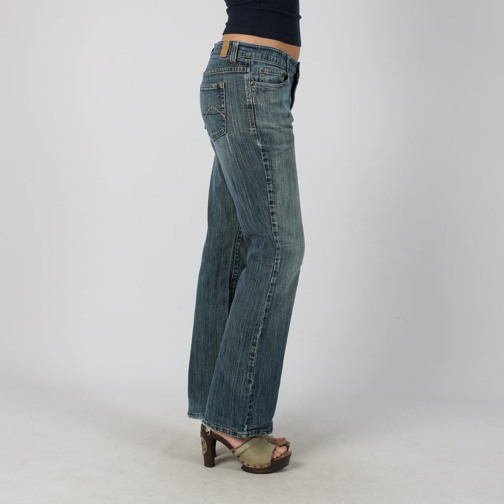 Blue Y2K Maurices Straight Jeans (M)