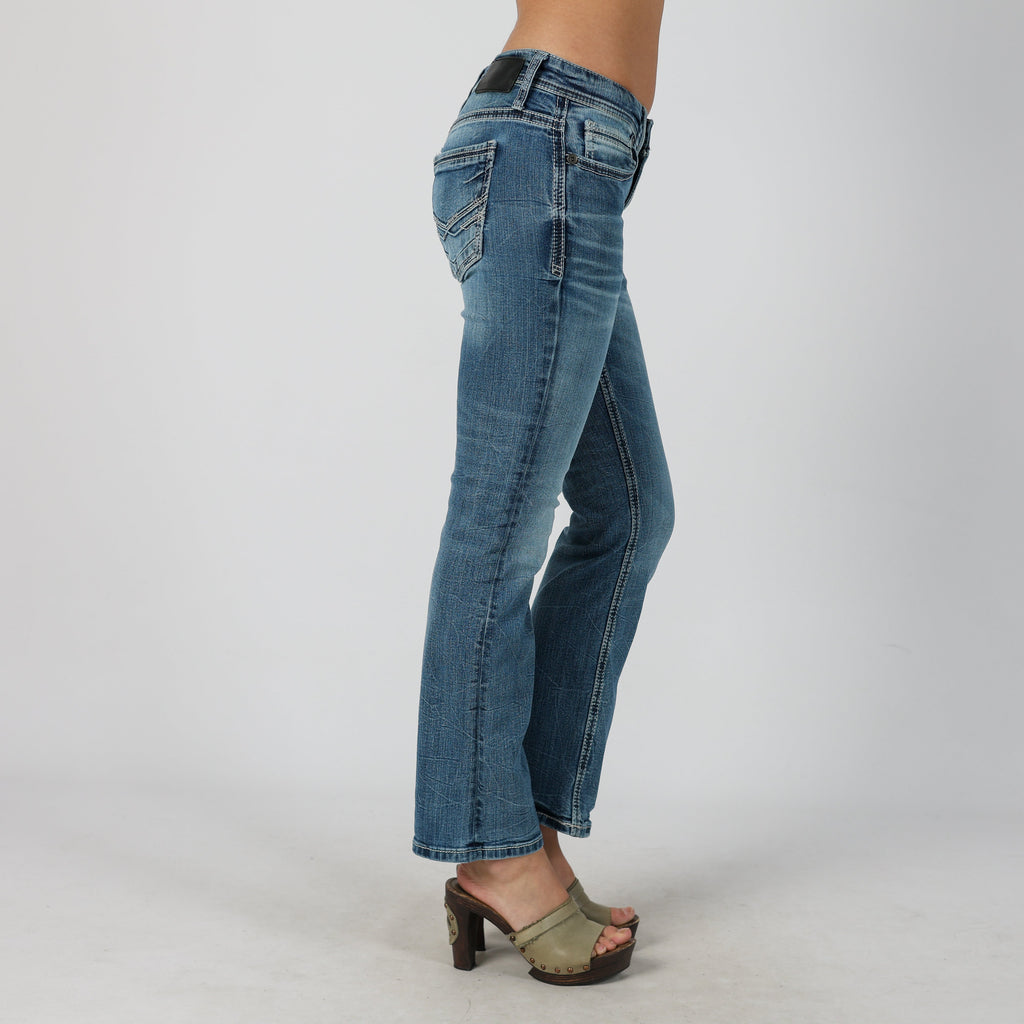 Blue Y2K bke Bootcut Jeans (S)