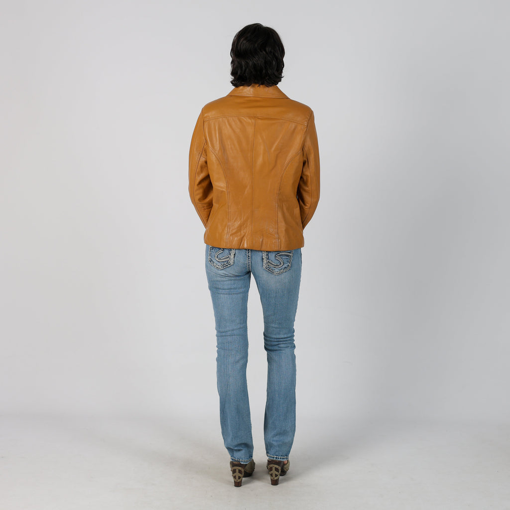 Light Blue Y2K Silver Bootcut Jeans (S)