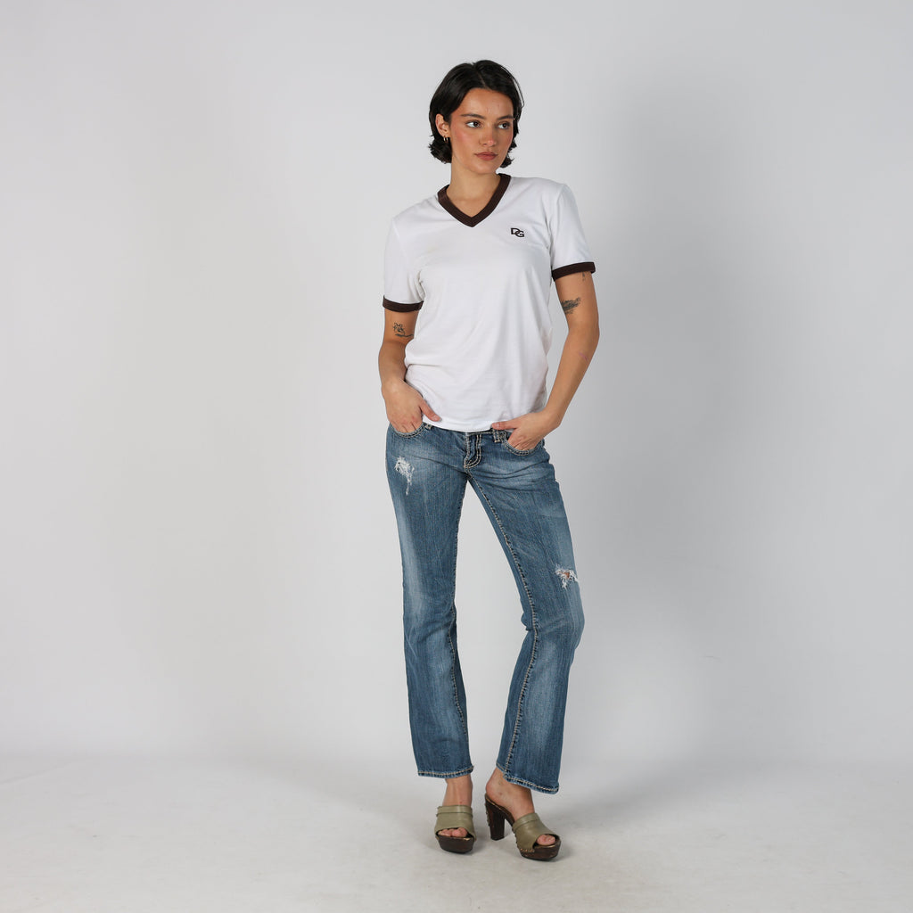 Blue Y2K Vigoss Bootcut Jeans (S)