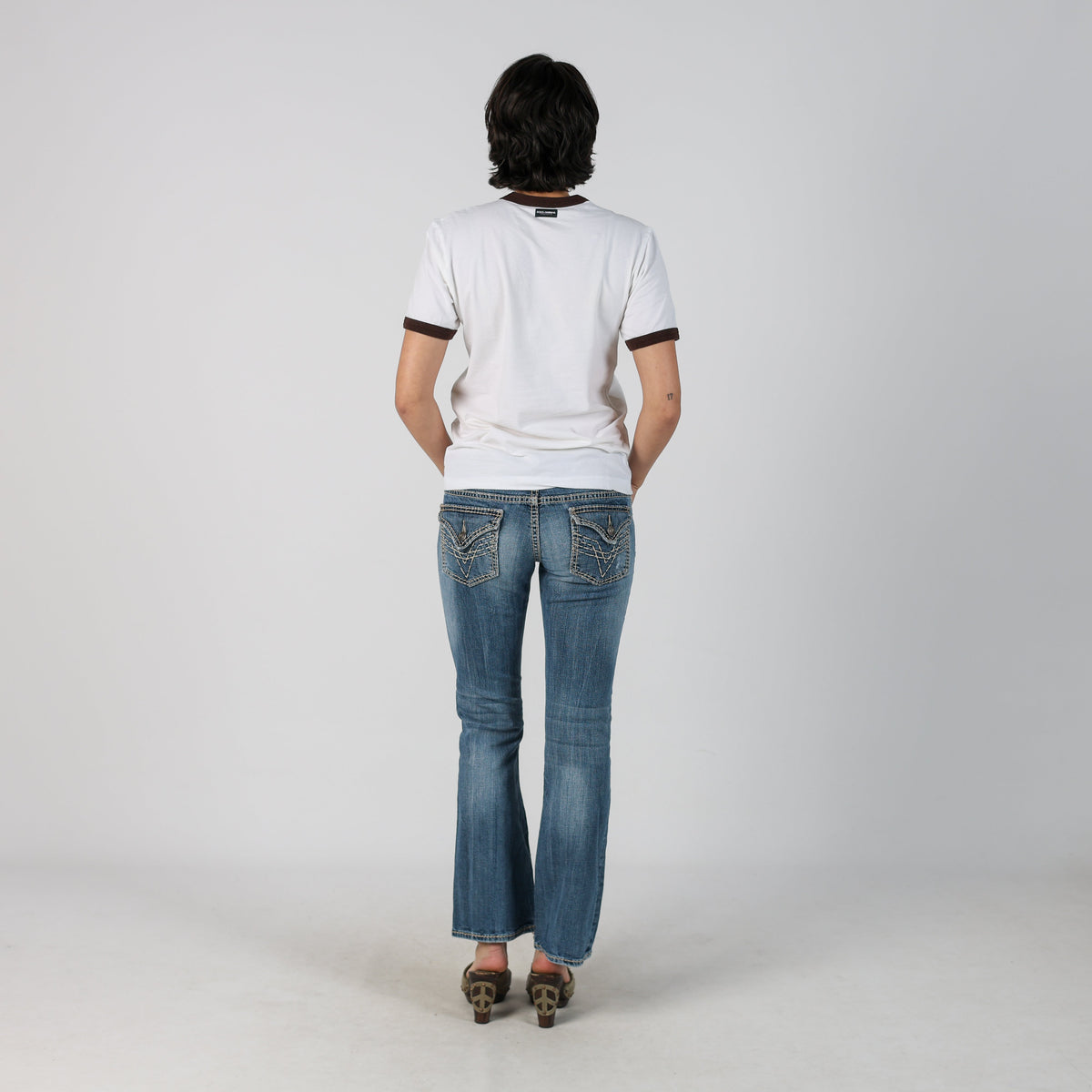 Blue Y2K Vigoss Bootcut Jeans (S)