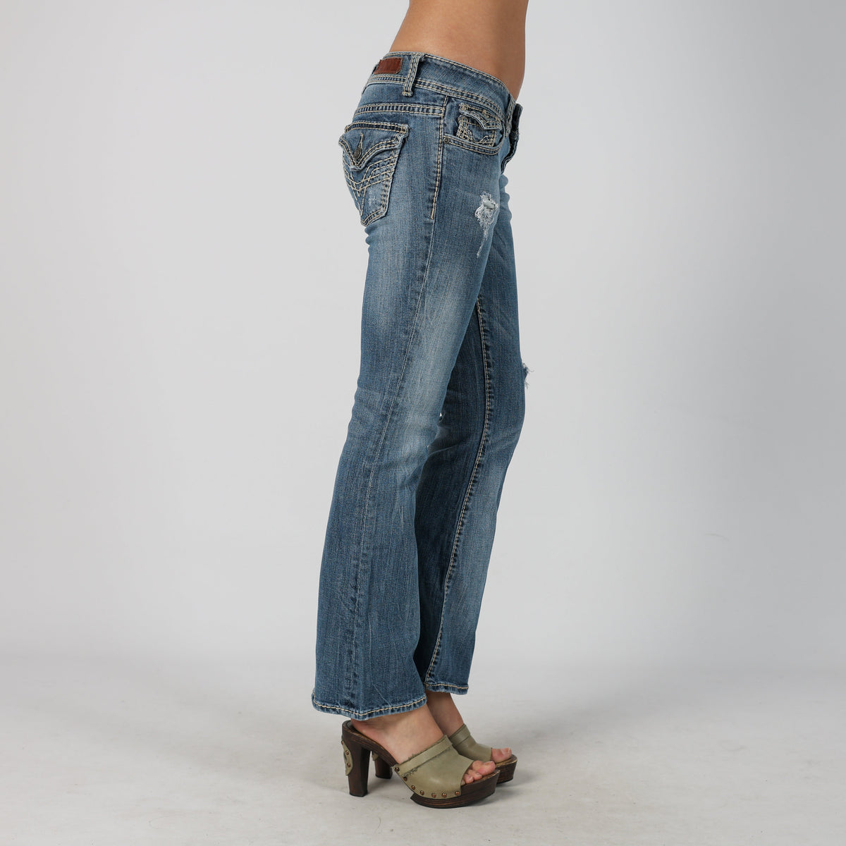 Blue Y2K Vigoss Bootcut Jeans (S)