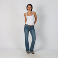 Blue Y2K Bootcut Jeans Ramage Jeans (M)
