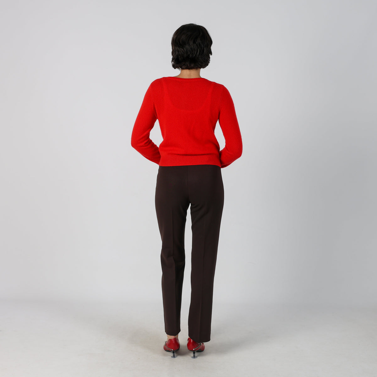 Brown Y2K Max&Co. Woven Trousers (S)