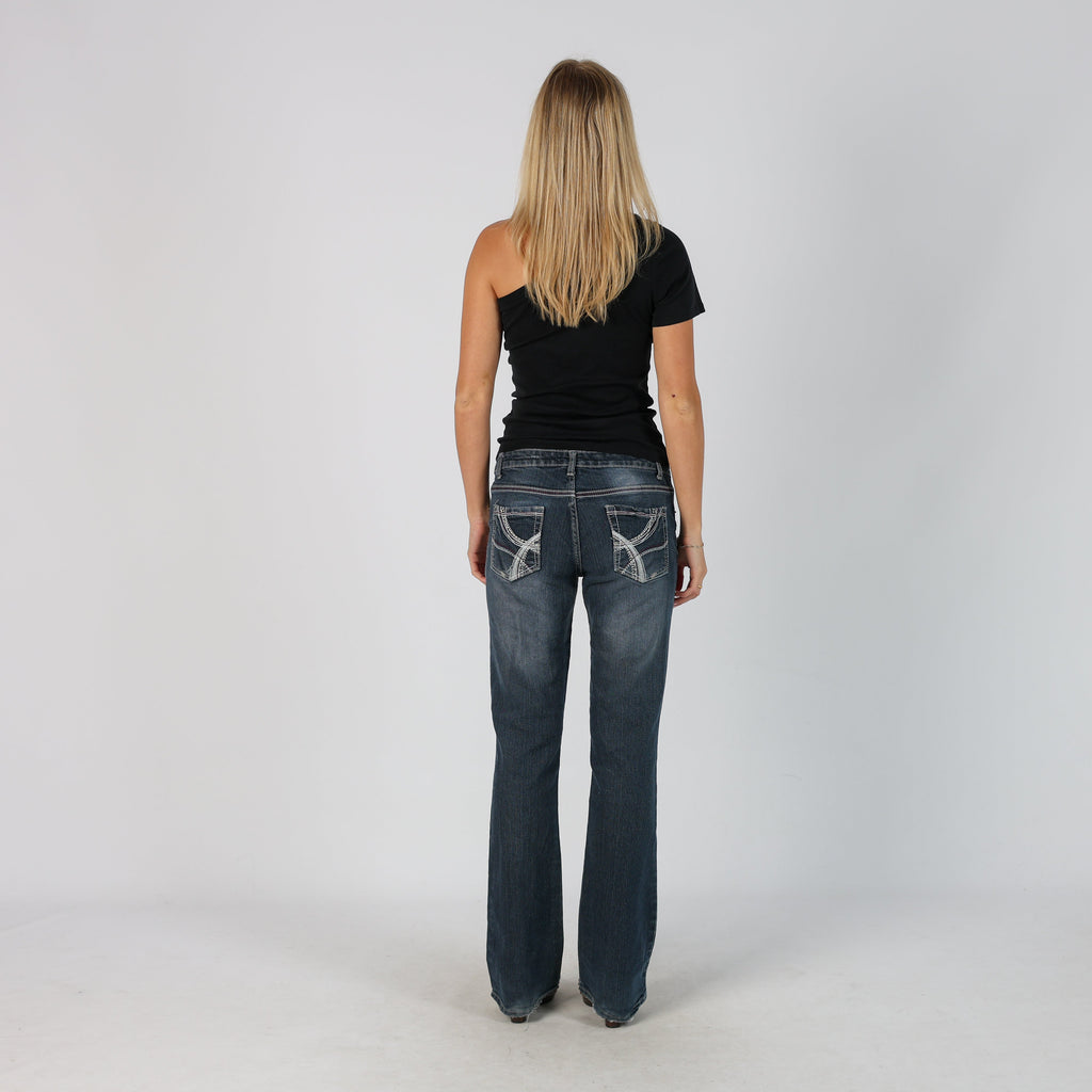 Blue Y2K Rue 21 Bootcut Jeans (S)