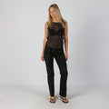 Black Y2K Dolce & Gabbana Bootcut Jeans (M)