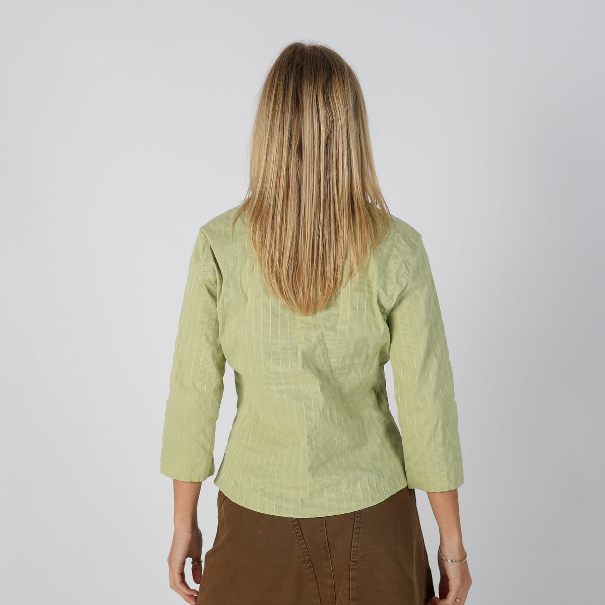 Light Green Y2K Max Mara Blouse (M)