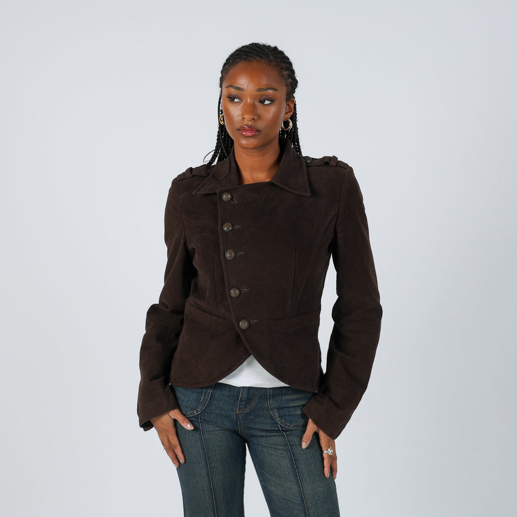 Brown Y2K EXTYN Italia Light jacket (S)